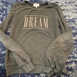 Wildfox girl 7/8 DREAMS sweatshirt like new